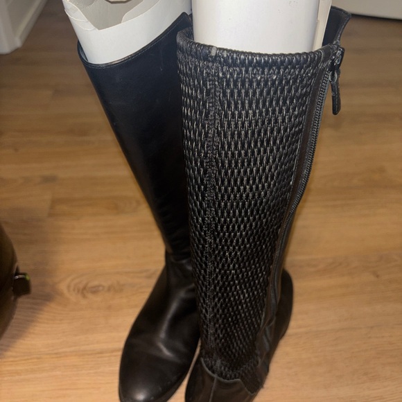 Cole Haan Black Over the Knee Boots - Picture 2 of 4